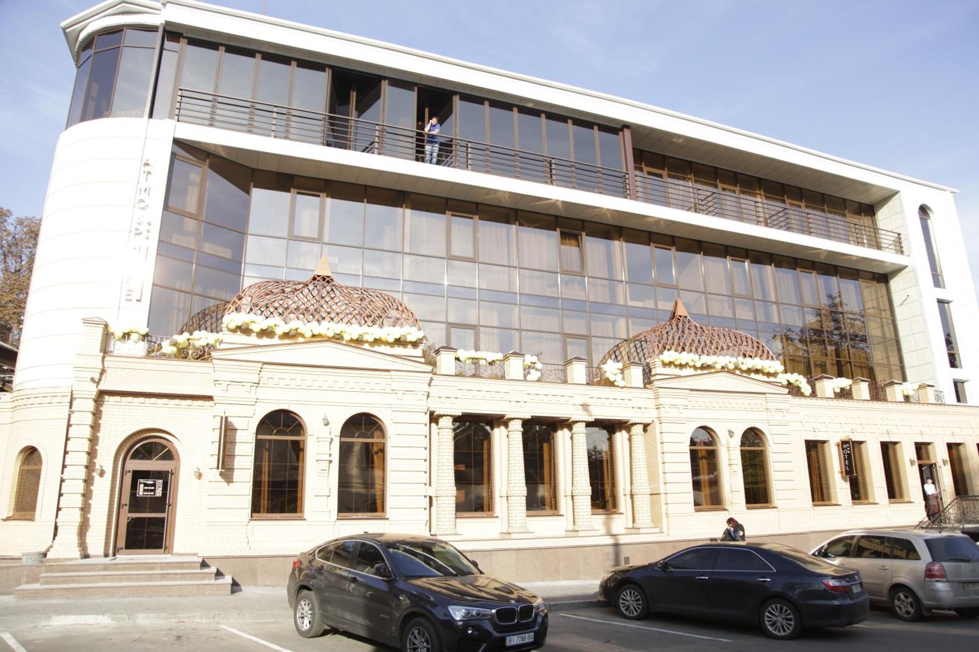Hotel Atmosphere Poltava Exterior foto